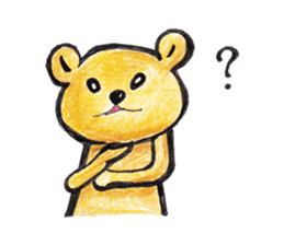 Mu's Bear sticker #3044215