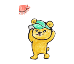 Mu's Bear sticker #3044218