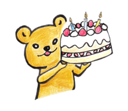 Mu's Bear sticker #3044219
