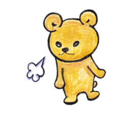 Mu's Bear sticker #3044222