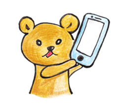 Mu's Bear sticker #3044223