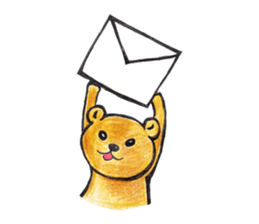 Mu's Bear sticker #3044225