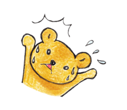 Mu's Bear sticker #3044229