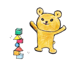 Mu's Bear sticker #3044231