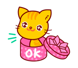 Cats talk. sticker #3044282