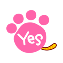 Cats talk. sticker #3044296