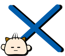 Baby demon sticker #3044516