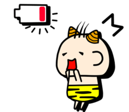 Baby demon sticker #3044543