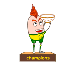 The soccer crazy #English sticker #3044559