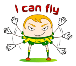 The soccer crazy #English sticker #3044569