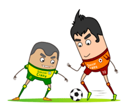 The soccer crazy #English sticker #3044570