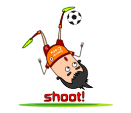 The soccer crazy #English sticker #3044571