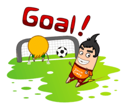 The soccer crazy #English sticker #3044575