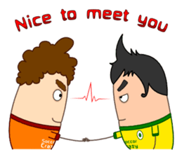 The soccer crazy #English sticker #3044578
