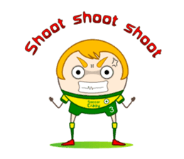 The soccer crazy #English sticker #3044581