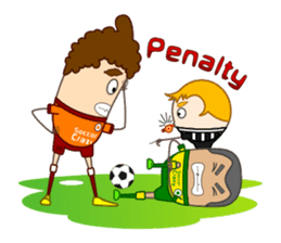 The soccer crazy #English sticker #3044583