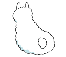 A l p a c a sticker #3044717