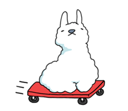 A l p a c a sticker #3044731