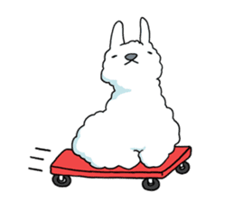 A l p a c a sticker #3044731