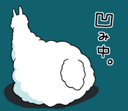 A l p a c a sticker #3044753