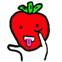 Fun fruit sticker 2