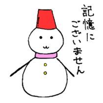 PRETTY SNOWMEN sticker #3045337