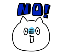 Emotional cat and Friends sticker #3045596