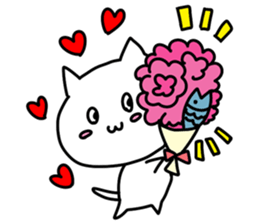 Emotional cat and Friends sticker #3045606