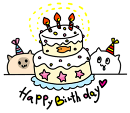 Emotional cat and Friends sticker #3045620