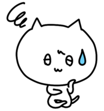 Emotional cat and Friends sticker #3045621