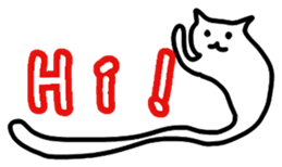 Nina of a cat(English version) sticker #3045635