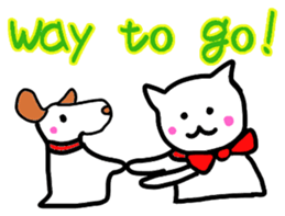 Nina of a cat(English version) sticker #3045650