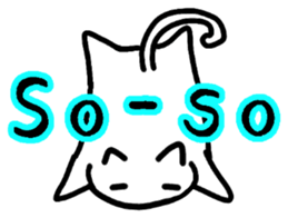 Nina of a cat(English version) sticker #3045653