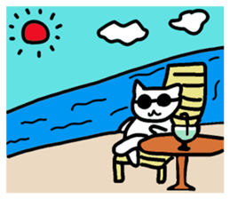 Nina of a cat(English version) sticker #3045657