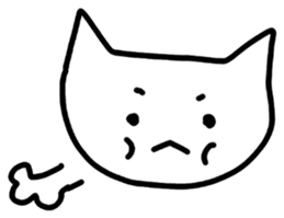 Nina of a cat(English version) sticker #3045664