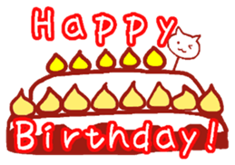 Nina of a cat(English version) sticker #3045671