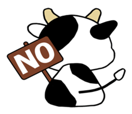 Two cows (English) sticker #3045796
