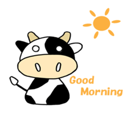 Two cows (English) sticker #3045799