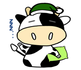 Two cows (English) sticker #3045800
