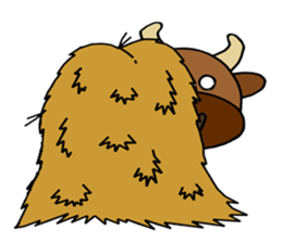 Two cows (English) sticker #3045803