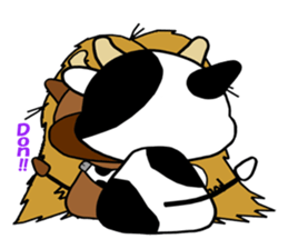 Two cows (English) sticker #3045805