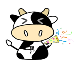 Two cows (English) sticker #3045807