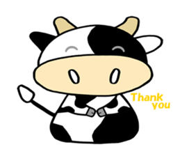 Two cows (English) sticker #3045808