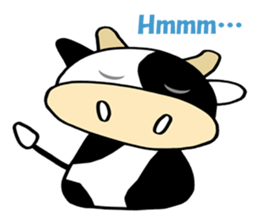 Two cows (English) sticker #3045815