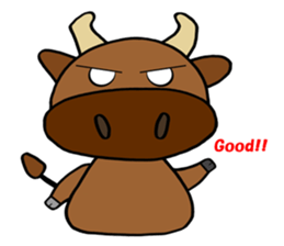 Two cows (English) sticker #3045826