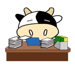 Two cows (English) sticker #3045827