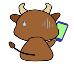 Two cows (English) sticker #3045830