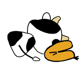 Two cows (English) sticker #3045832