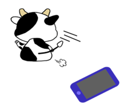 Two cows (English) sticker #3045833