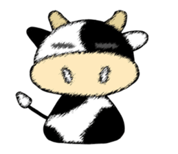 Two cows (English) sticker #3045834